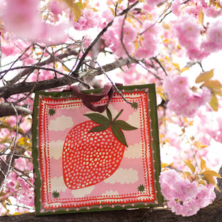 Strawberry Clouds Tote