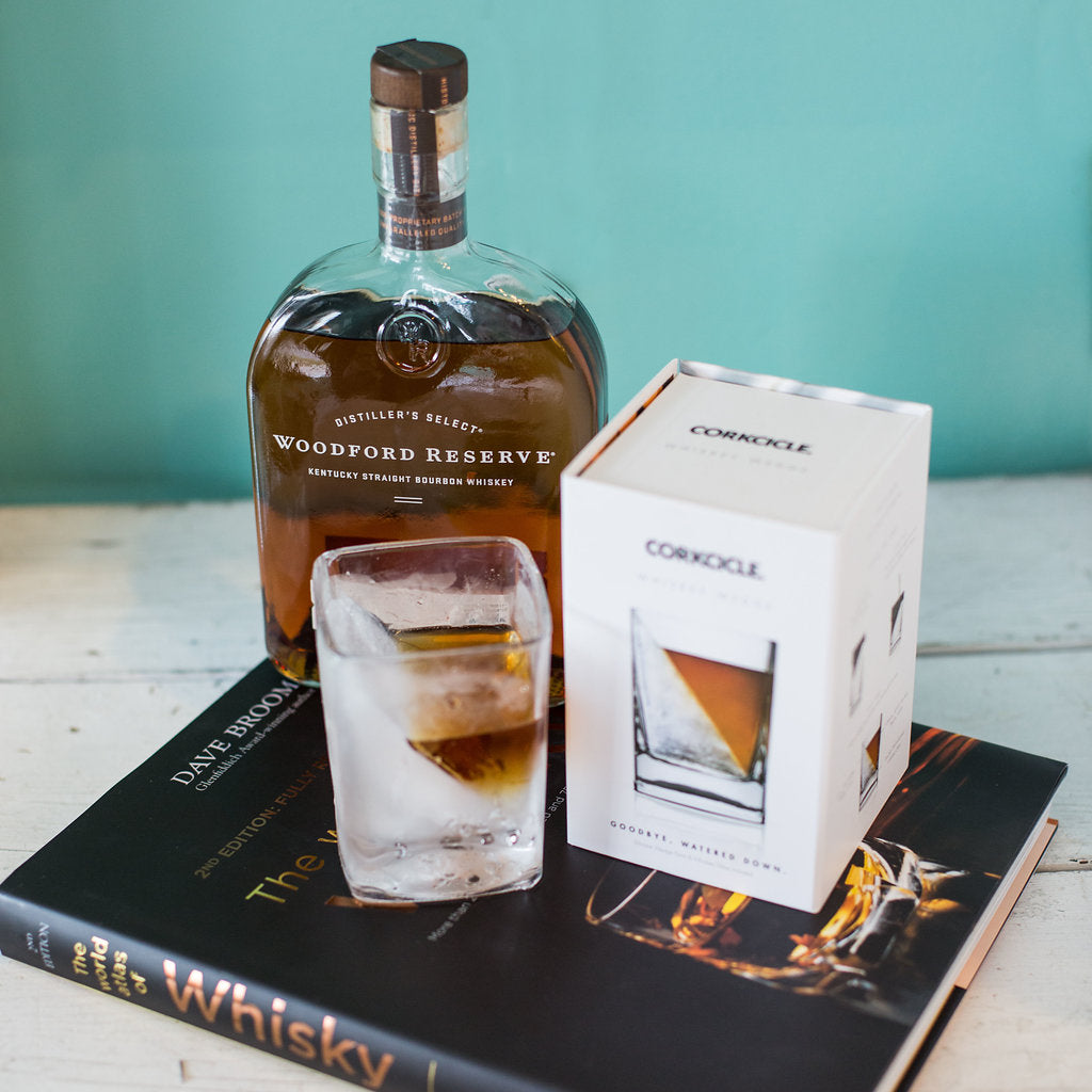 Corkcicle Whiskey Wedge Glass - A Taste of Kentucky