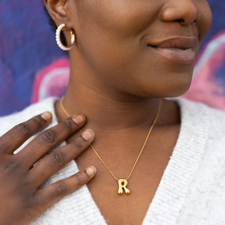 Gold Bubble Necklace
