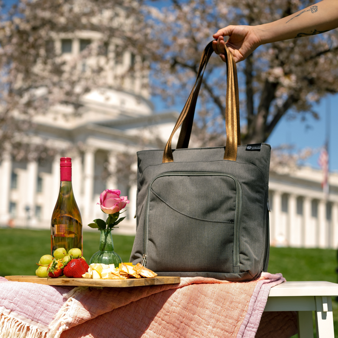 Sonoma Wine Cheese Picnic Tote Hip Humble