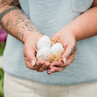 Best Mom Ever Flowers Bird Egg Bath Bombs