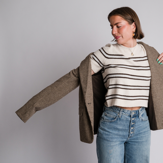 Evan Checker Blazer