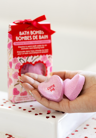Candy Heart Bathbombs