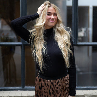 Black Essential Turtleneck