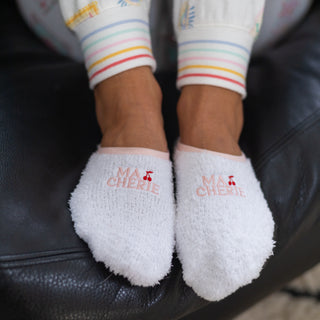 White Cozy Sock