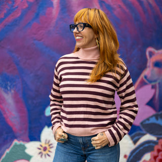 Turtleneck Striped