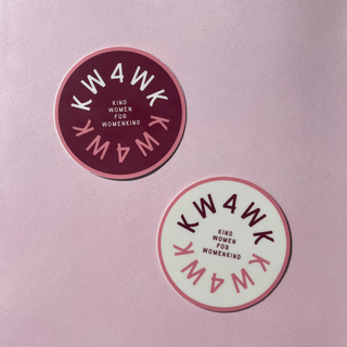 Kind Women for Womenkind Sticker
