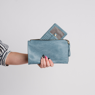 Karina Convertible Wristlet Chambray