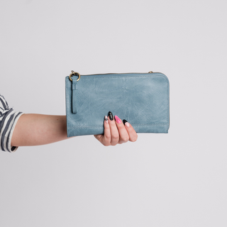 Karina Convertible Wristlet Chambray