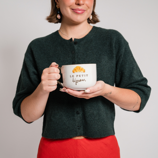 Latte Mug Le Petit Dejeuner