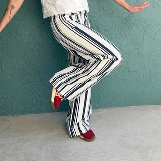 Marine Full Length Jean Sail Stripe