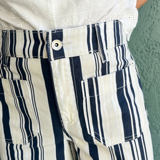 Marine Full Length Jean Sail Stripe