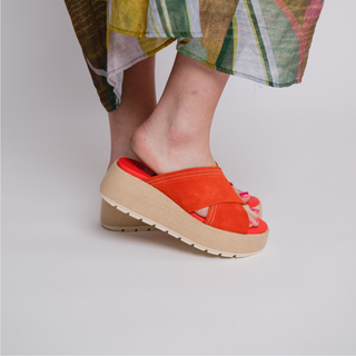 Sunpeak Platform Slide Sandal
