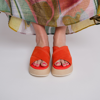 Sunpeak Platform Slide Sandal