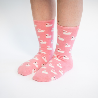 Swan Crew Pink