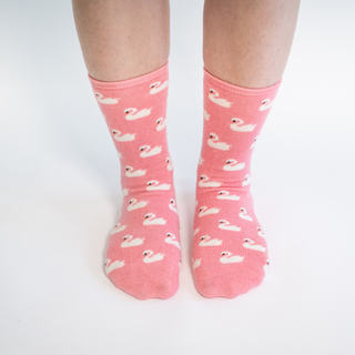Swan Crew Pink