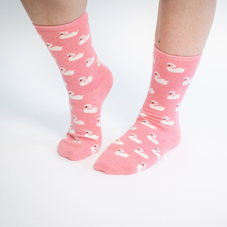 Swan Crew Pink