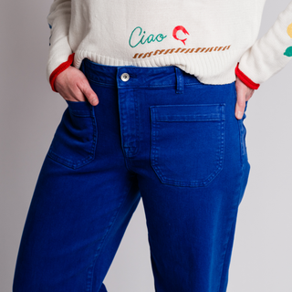 The Marine Jean Luminous Blue