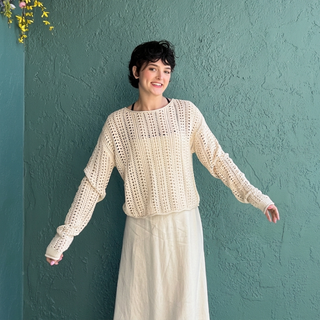Upland Crochet Sweater Top