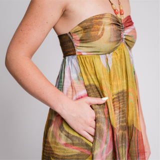 Yazmina Dress Marble