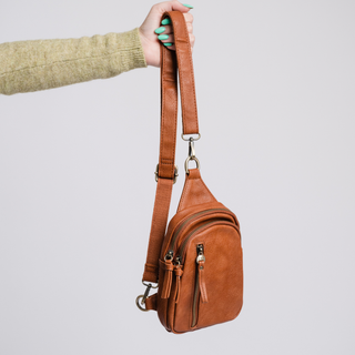 Cognac Skyler Sling