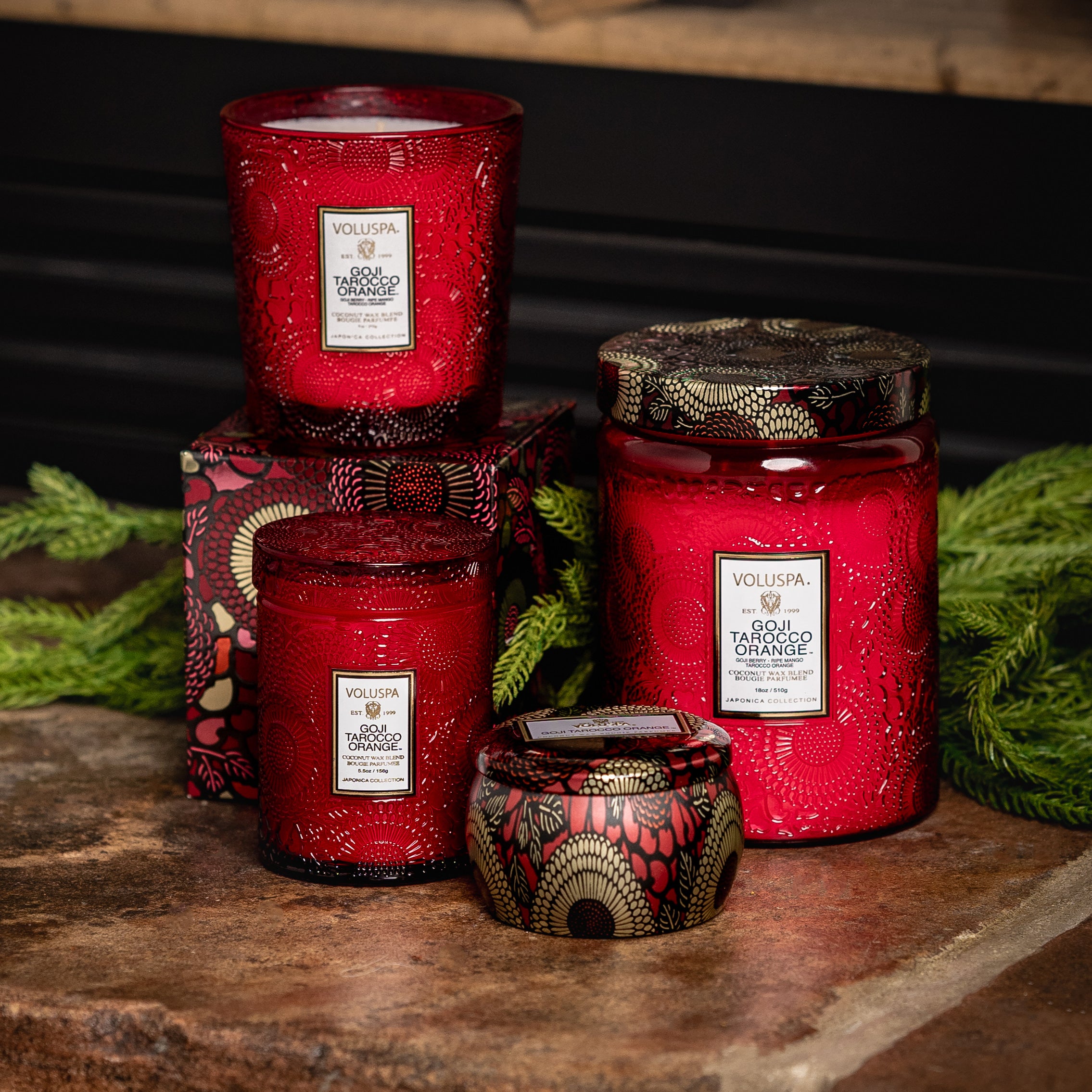 Goji Torocco Orange Candle Collection