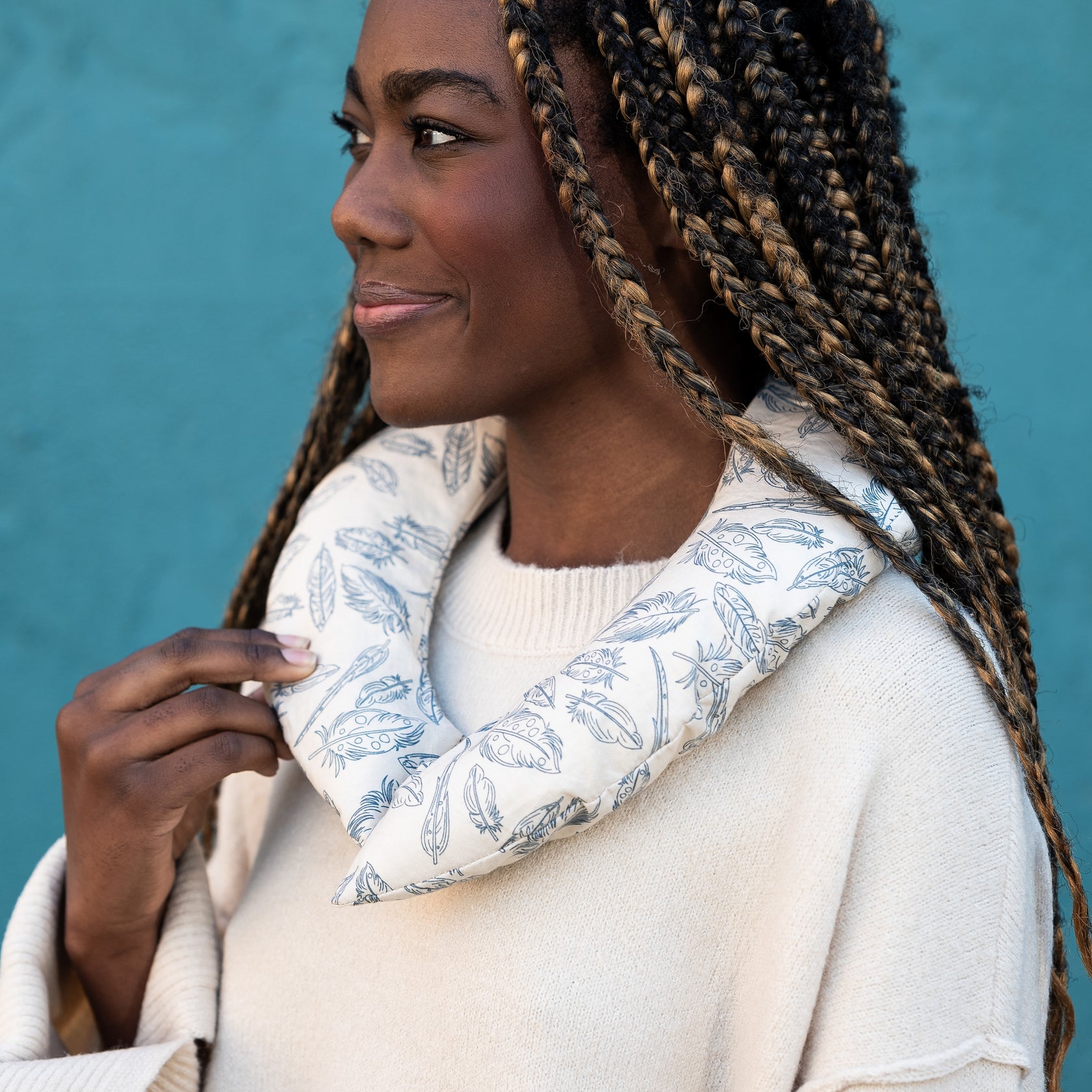 Lavender Neck Wrap Hip & Humble