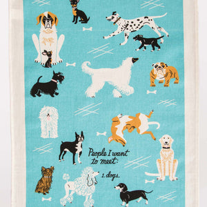 Cat and Dog People Dish Towels