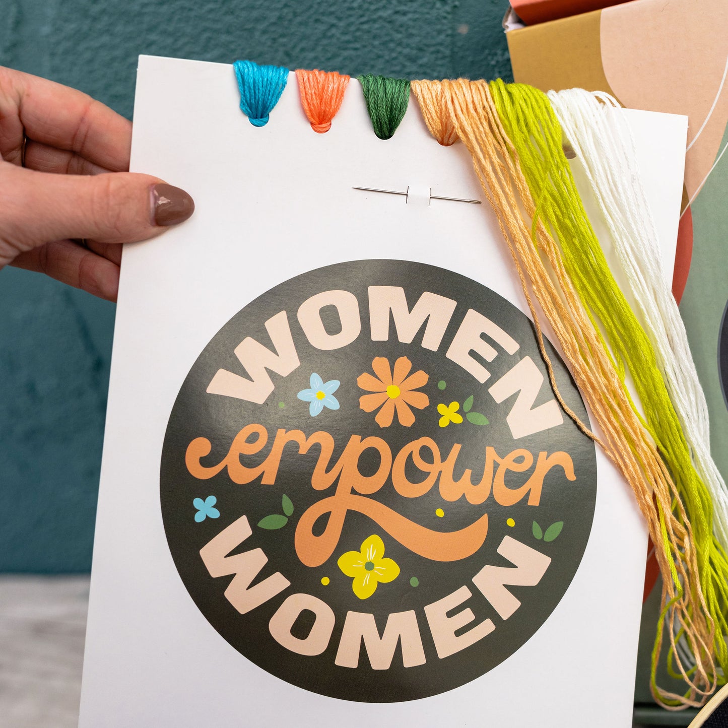 Women Empower Women Embroidery