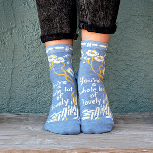 Ankle Socks with Sayings